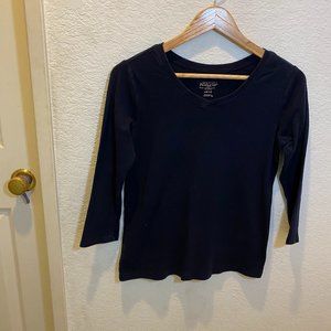 Pendleton | Navy Long Sleeve Crew Neck T-Shirt